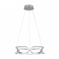 Distribuidor - Lâmpadas Diversas | Lâmpadas Modernas | COLGANTE 45W 4000K DRIZA CROMO 4500LM REGX46X46 CM Ref: 120394520